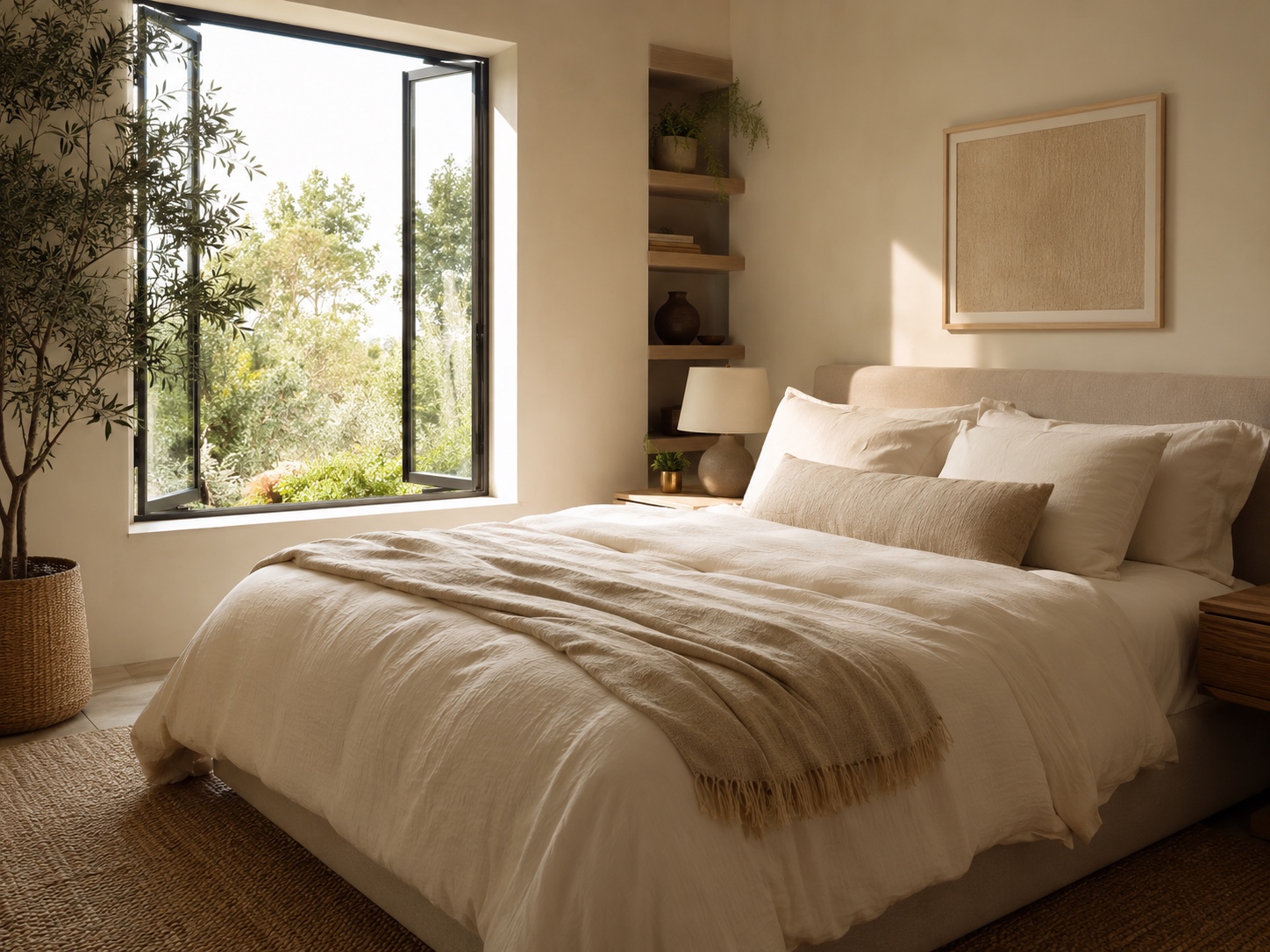 Cool bedroom sleep environment